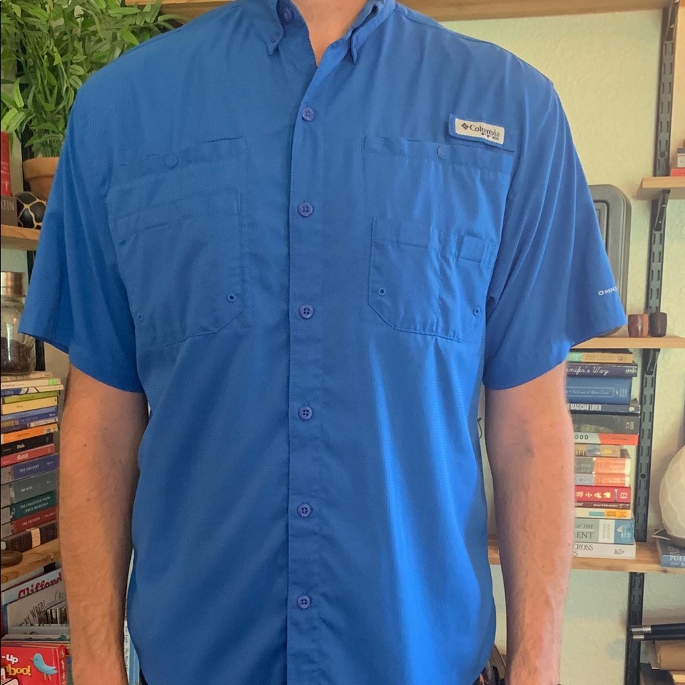 Columbia spf fishing shirt